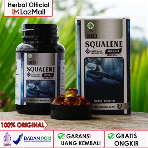 Squalene Asli Original Bio Squalene Oil Fish Squalen Omega 3 Epa