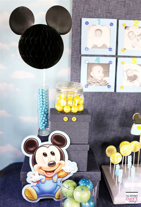 Mickey Mouse First Birthday Party Ideas