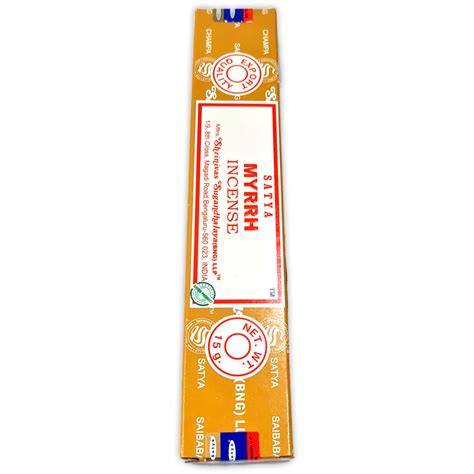 Loja Wicca Old Religion Incenso Satya Nag Champa Mirra