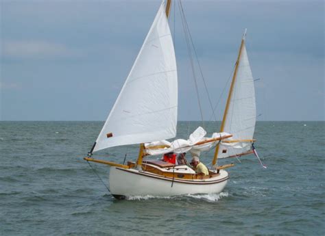 Canoe Yawl Eel By William Garden Boat Small Boats Sailing