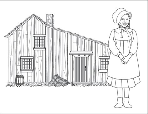 10 Best Little House On The Prairie Coloring Pages