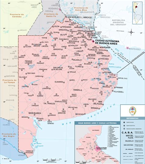 Mapa De Buenos Aires Mapa F Sico Geogr Fico Pol Tico Tur Stico Y