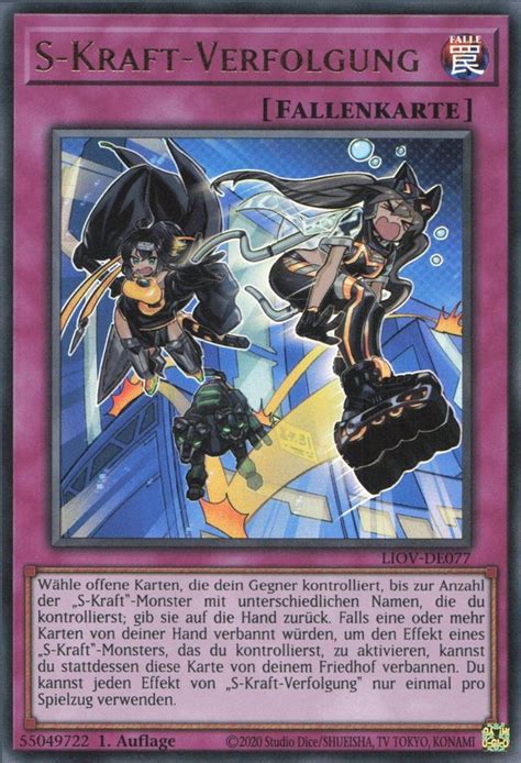 Recollectibles Sammelkarte Yugioh Karte S Kraft Verfolgung Deutsch Yu