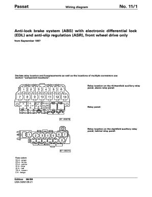 Fillable Online Vw Caddy Deviate Relay Location And Fuseplacements As