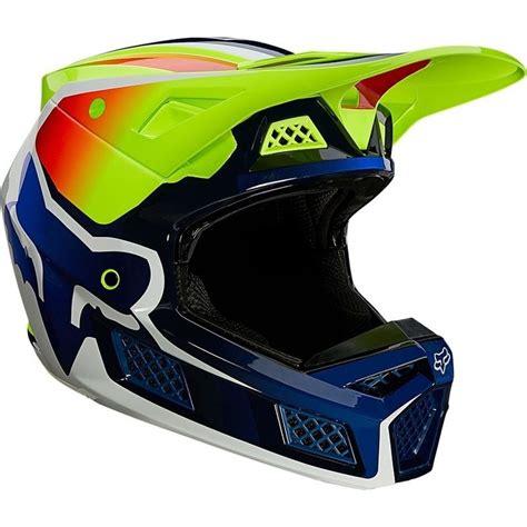 Шлем кроссовый Fox V3 RS Wired Helmet — купить недорого в магазине BVDSHOP
