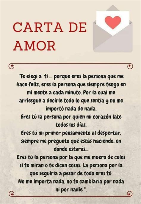 Cartas De Amor Bonitas Cortas Para Enamorar Y Dedicar