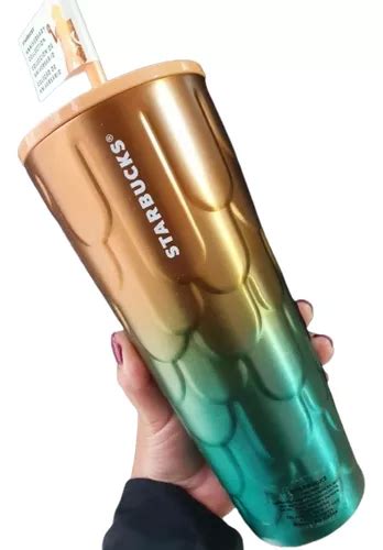 Termo Starbucks Vaso Aniversario Sirena Escamas Aquaman Acer Env O Gratis