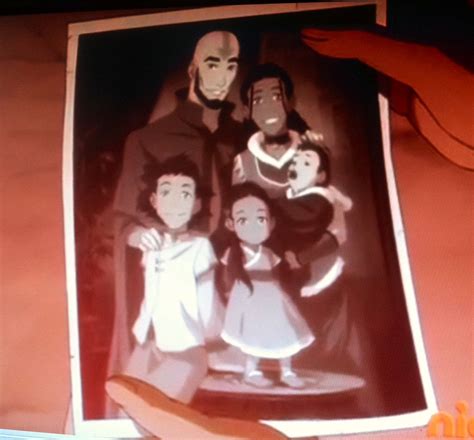 Avatar Aang, Katara & the kids. Family portrait. Nickelodeon. legend of Korra- Book 2 | Legend ...