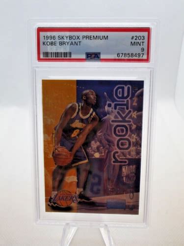 Kobe Bryant Skybox Premium Rookie Rc Psa Mint Ebay