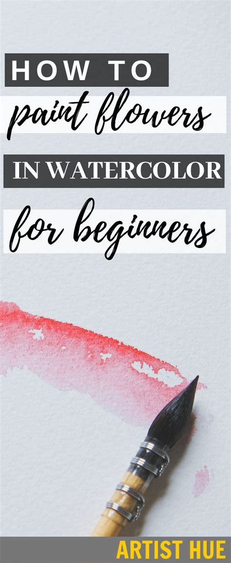 How To Draw Flowers With Watercolors The Ultimate Guide Artofit