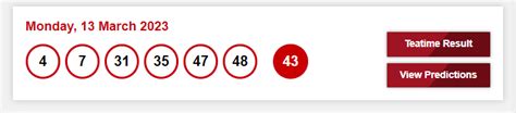 UK49 Lunchtime Results History CitiMuzik