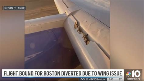 United flight makes emergency landing after passengers notice 'wing ...