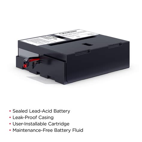 Cyberpower Rb1250x4 12v 5ah Sealed Lead Acid Ups Replacement Battery A Power Computer Ltd