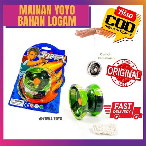 Jual Mainan Anak Yoyo Besi Motif Bagus Premiummainan Anak Yo Yo Besi