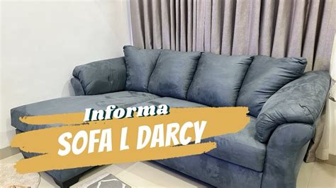 Unboxing Paket Raksasa Sofa Informa L Darcy Youtube