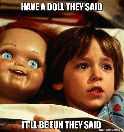 Pin De Dexter Hall En Horror Memes Divertidos Meme Gracioso Chucky