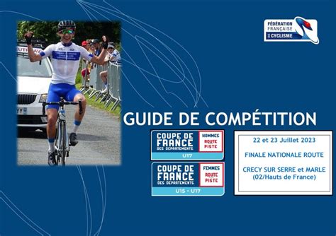 Et Juillet Finale De La Coupe De France Des D Partements Route