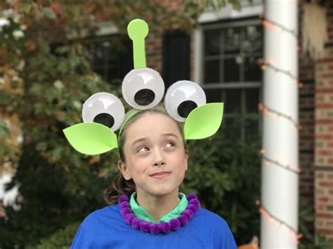 How to Make a DIY Toy Story Alien Costume - Classy Mommy | Diy alien ...