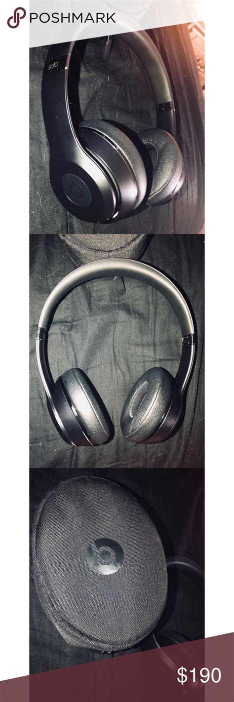 Black Wireless Beats Solo 3