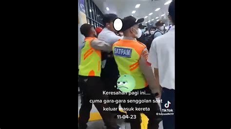 Warganet Bongkar Aib Pria Gempal Yang Ngamuk Di Stasiun Manggarai