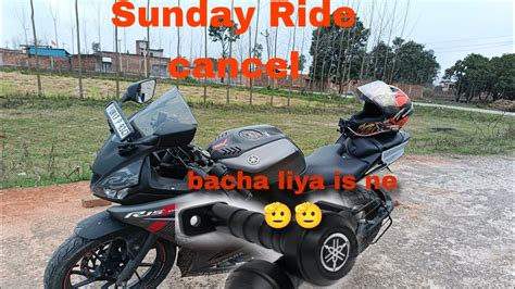 Daily Motovlog Sunday Ride Cancel Aaj Apni Bike Me Crash Gurad Or Bike