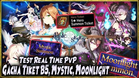 Test Real Time Pvp Gacha Tiket B Mystic Moonlight Summon