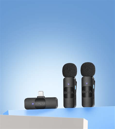 By V Ultracompact Ghz Wireless Microphone System Boya