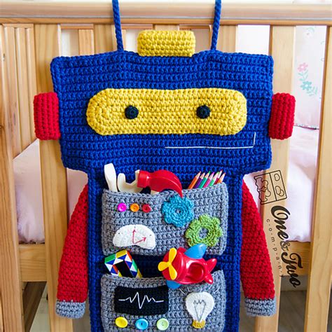 Ravelry Robot Organizer Pattern By Carolina Guzman