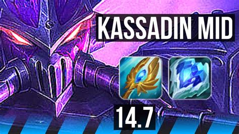 KASSADIN Vs LUCIAN MID Rank 1 Kassadin Dominating Rank 22 EUW