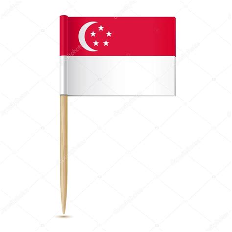 Singapore flag icon Stock Vector Image by ©sonia_eps #100350306