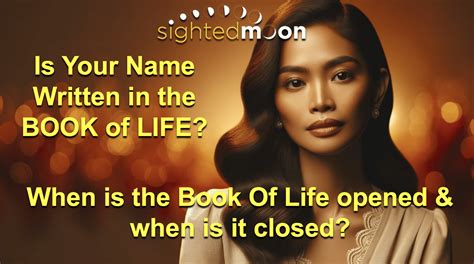 Is Your Name In The Book Of Life