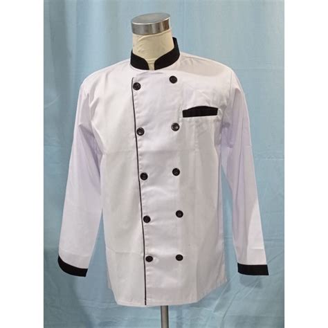 Jual Berkualitas Baju Chef Baju Koki Baju Koki Lengan Panjang Baju Koki