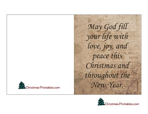 10 Free Printable Religious Christian Christmas Cards