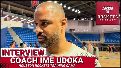 Ime Udoka Houston Rockets Training Camp Day 3 2023 2024 NBA Season