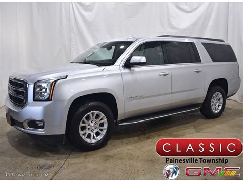 2018 Quicksilver Metallic Gmc Yukon Xl Slt 4wd 141085049 Photo 9