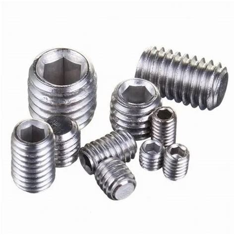 Stainless Steel Allen Grub Screws Size M To M At Rs Pack In