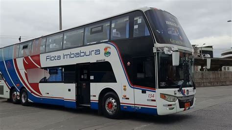 Zhong Tong Dd Flota Imbabura Elegante Bus Desde El Terminal De La