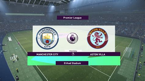 Aston Villa FC x manchester city 4K60fps premier league 11ª RODADA