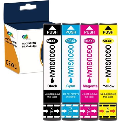 Ogouguan 503Xl Cartouches D Encre Compatible Pour Epson 503 Xl Pour