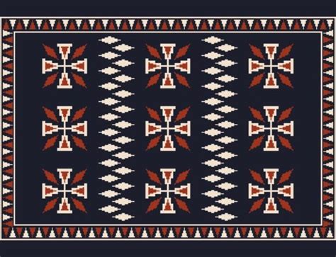 Navajo Colorful Pattern Graphic By Parinya Maneenate Creative Fabrica