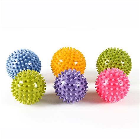 Pilates Spiky Massage Ball Pvc Foot Trigger Point Stress Relief Yoga