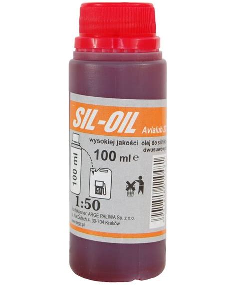 Olej Sil Oil Do Dwusuw W Czerwony Ml Axenol Bricomarche Pl