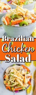 Brazilian Chicken Salad Salpicao De Frango Noshing With The Nolands