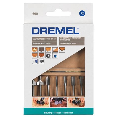 Dremel Dremel Multipurpose Router Bit Set Ja