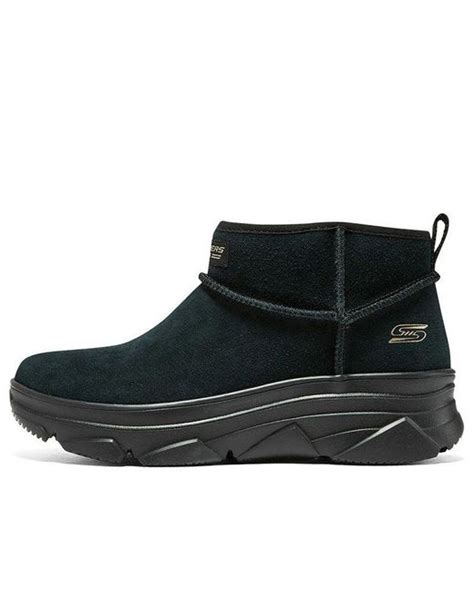 Skechers Bobs Boots In Black Lyst