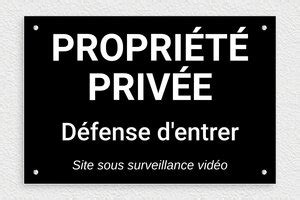 Panneau Maison Vidéo Surveillance Livraison Rapide OTYPO