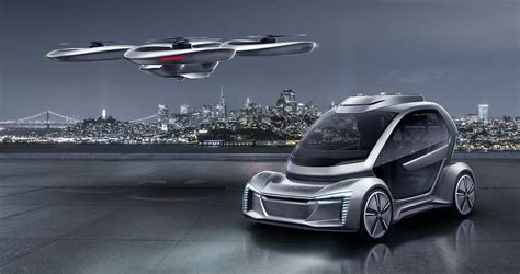 This Audi Flying Car Could Hook Into Hyperloop, and It Looks Great