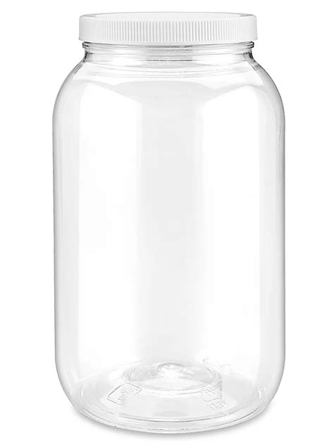 Clear Round Wide Mouth Jars