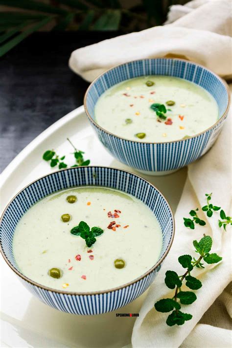 Fresh Green Pea Soup - Winter Soup Recipes