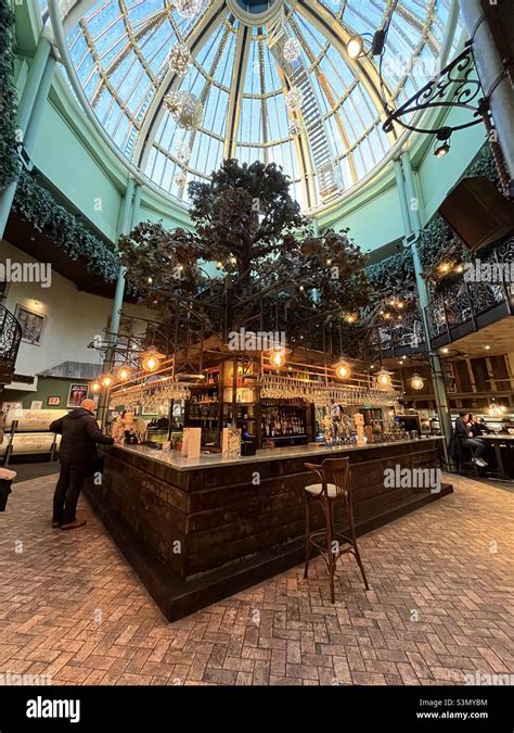 Inside The Botanist In Newcastle Upon Tyne Stock Photo Alamy